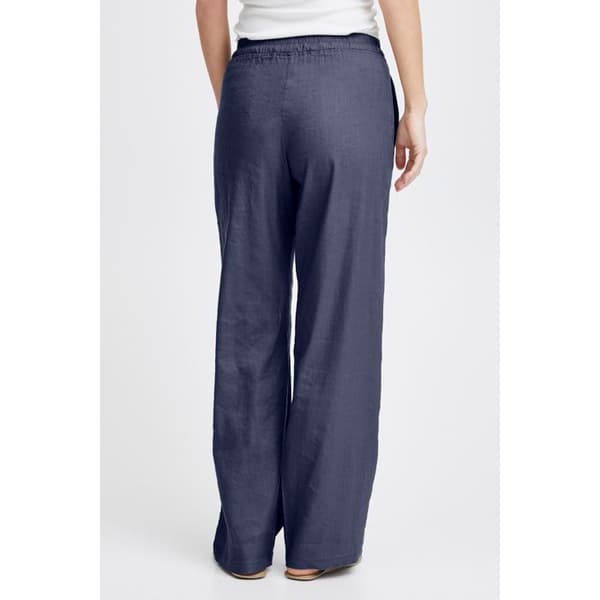 Byxor med vida ben dam Pulz Jeans Luca