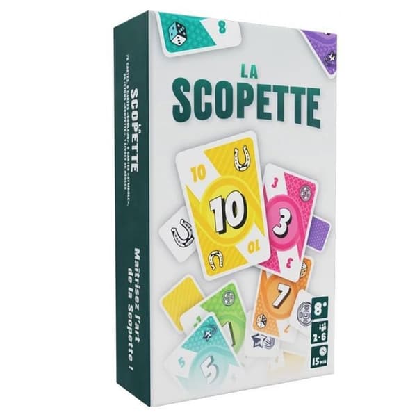 Sällskapsspel - GIGAMIC - JSCOP - Stämningsspel - 8+ år - 15 min