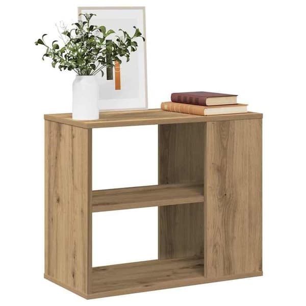 vidaXL Sidoskåp ek 60x30x50 cm ingenjörsträ 856493