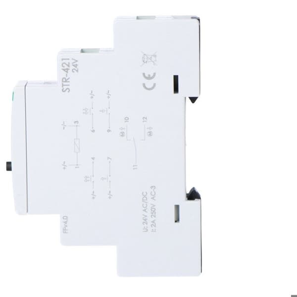 Rullgardinsregulator med två knappar STR-421, Un=24V AC, 8A, 1 modul
