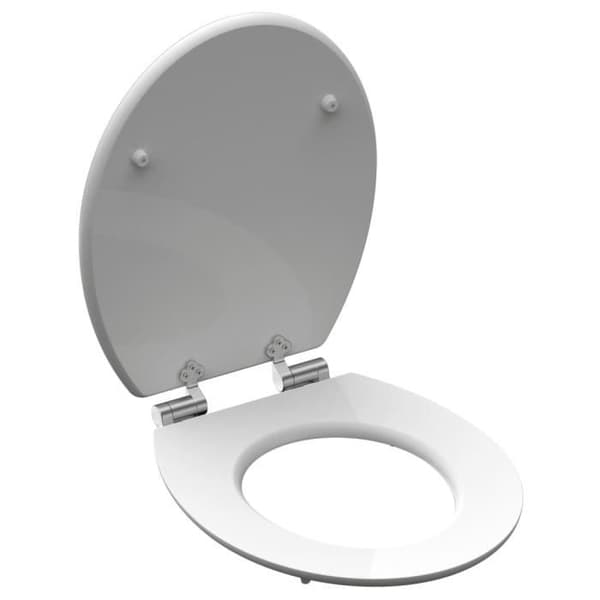 SCHÜTTE Blank toalettsits med soft close MDF
