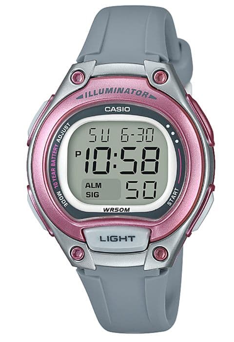 CASIO Basic Klocka Grå och Rosa Barn