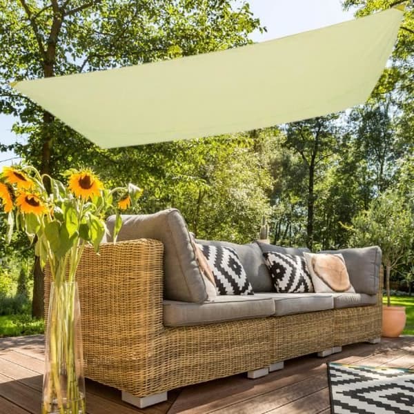 Aktiv skuggmarkis, UV50-skydd, rektangulär, 200 x 300 cm, Cream - 61017
