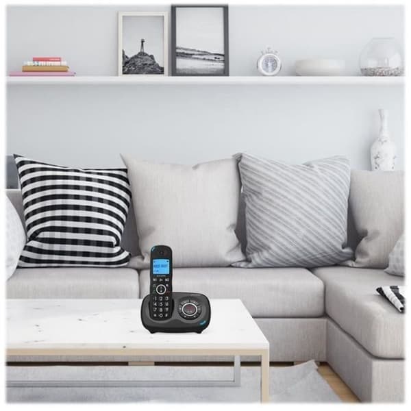 ALCATEL XL595 B Röst Svart
