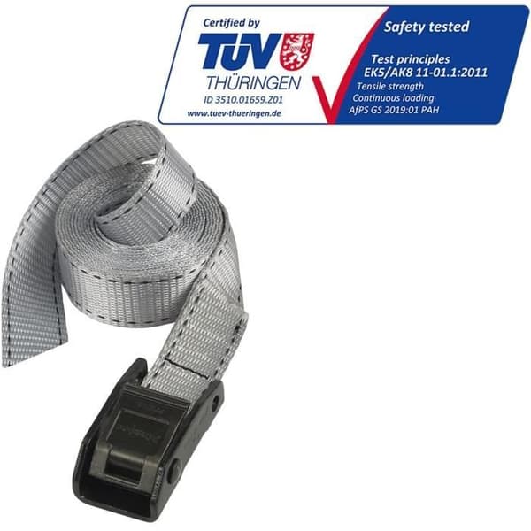 MASTER LOCK Paket med 2 bagageremmar - 2,5 mx 25 mm