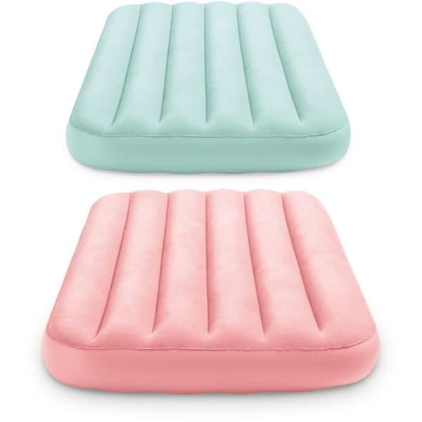Barn luftmadrass med flocked yta Intex