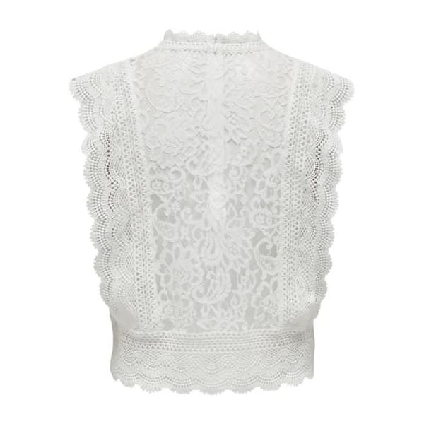 ONLY Dam T-shirt Vit Textil GR77621
