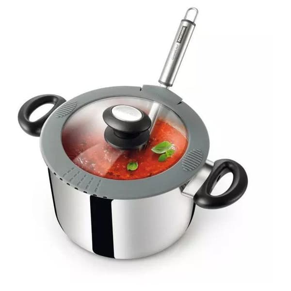 Köksredskap - TESCOMA - SmartCOVER - 8 delar - Rostfritt stål - Induktionskompatibel