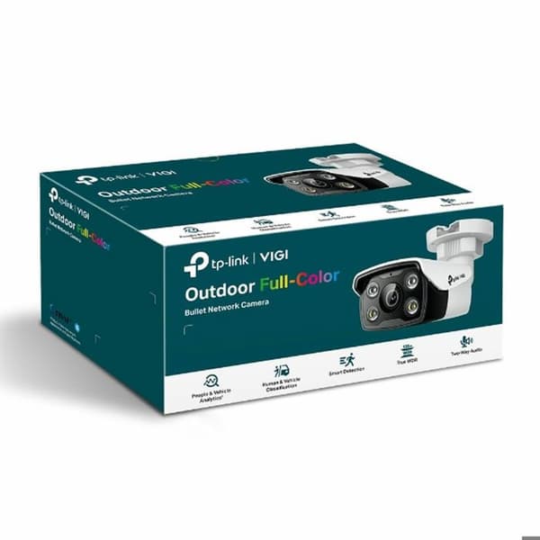Säkerhetskamera - TP-LINK - VIGI - 5 MP - AI-detektion - IP67 - Infraröd nattsyn