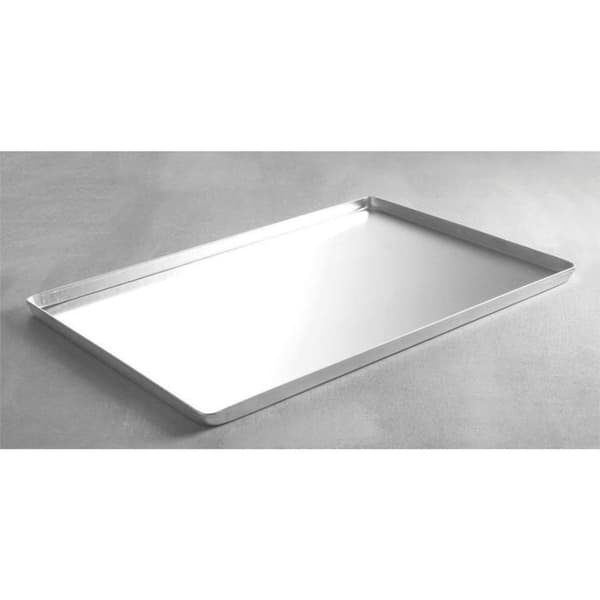 Presentationsfat för tårtor och godis 30 x 20 cm - silver