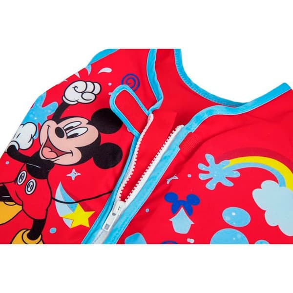 Bestway Mickey Mouse Uppblåsbar Poolväst Röd