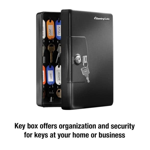 Nyckelskåp - SENTRYSAFE - KB-25 - 25 krokar - Legerat stål - Nyckellås