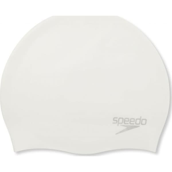 Badmössa - Speedo - SILC CAP AF/AM/AU - Silikon - Vit - Unisex