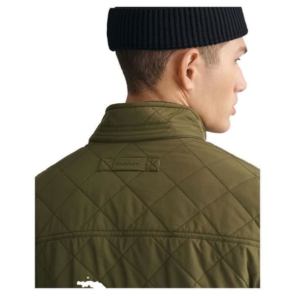 Vindjacka - GANT - Junipergrön - Återvunnen polyester - Sidofickor