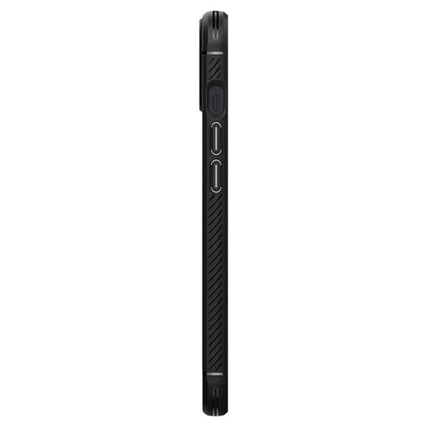Mobilskal för iPhone 13 - Spigen - Rugged Armor - Svart - Halkfri - Mjuk