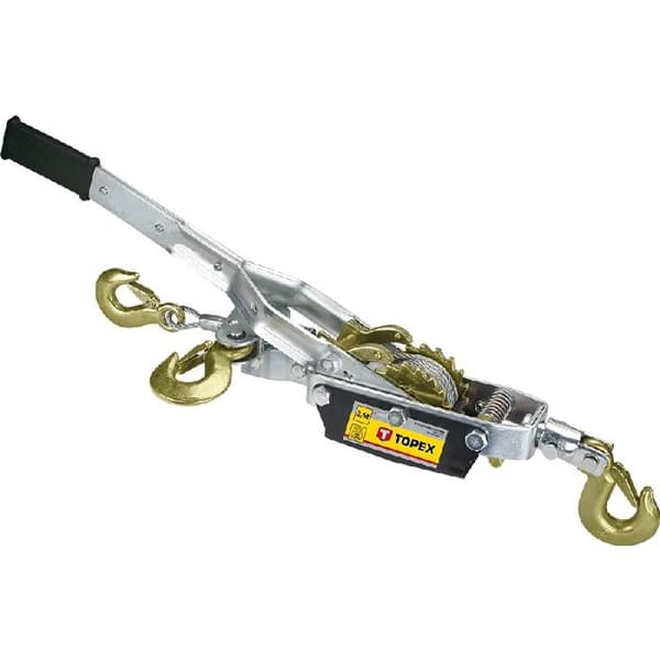 Manuell kabelvinsch - TOPEX - 3,5T - 5,9 kg - Max längd 2,5 m