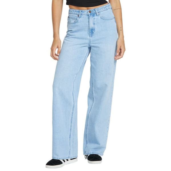 Volcom Stoned Bf Hirise Blue Bird Byxor Dam