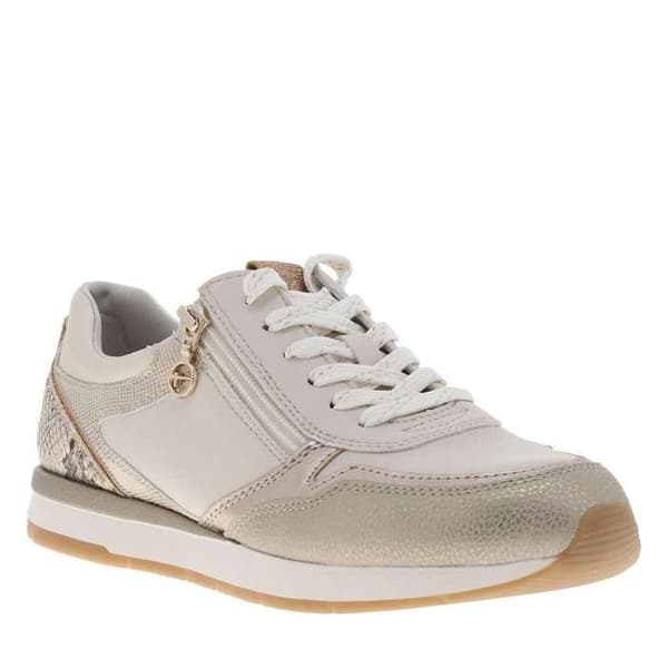 Sneakers med platt klack