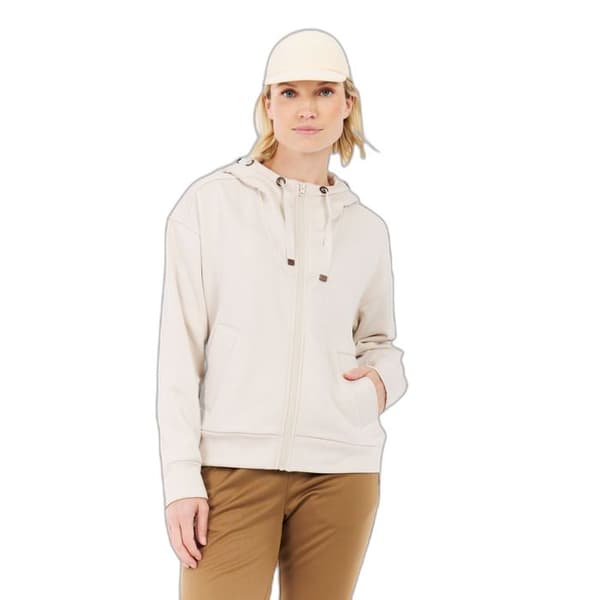 Damsweatshirt med huva Protest Face