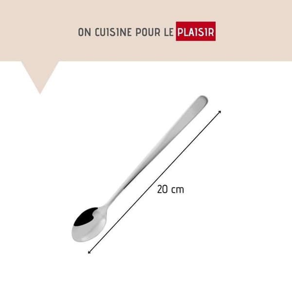 Tesked - Fackelmann - Set om 3 - Längd 20 cm - Rostfritt stål - Diskmaskinssäker
