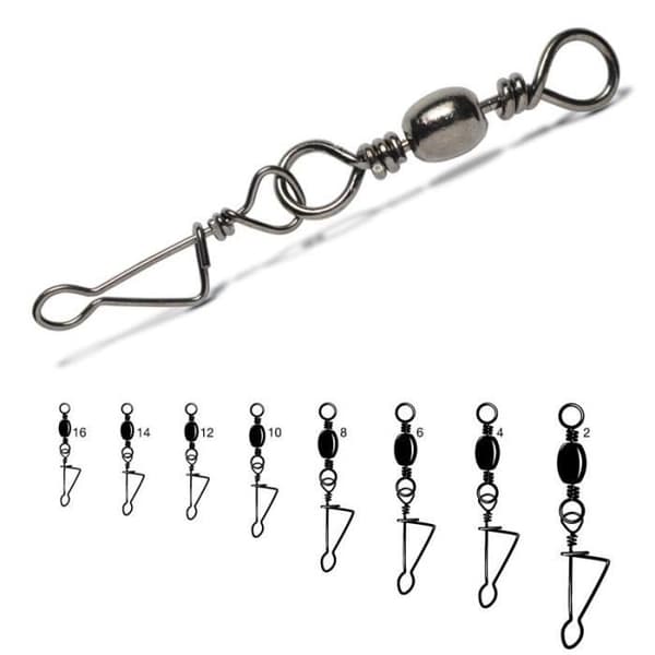 SWIVEL PREDATOR VMC 3532 BK - PACK (10 - 7 - N°16)