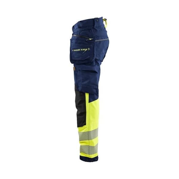 Blaklader 4D stretch arbetsbyxor med hög synlighet