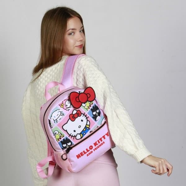 Söt ryggsäck - Hello Kitty Paneler - Flerfärgad - One Size