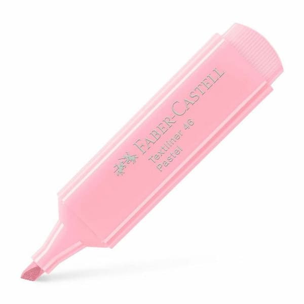 Markeringspenna - Textliner 46 - Pastellrosa - Sned spets - Linjebredd 1–5 mm