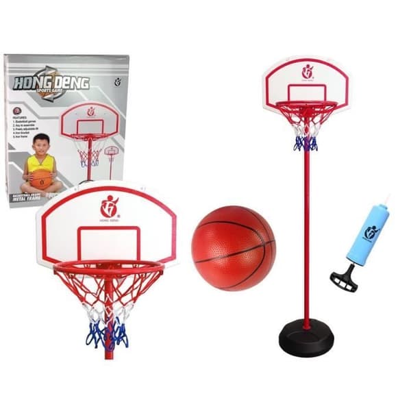 Barns basketset med boll + pump