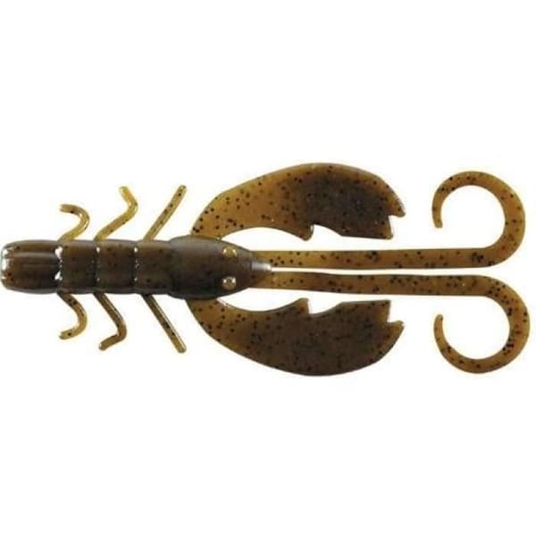 Berkley PowerBait Crazy Legs Chigger Craw - 10 cm Par 8 - Svart Blå Fläck