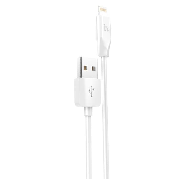Datakabel - Hoco - Rapid (X1) - USB-A till Lightning - 10,5W - 2,4A - 2m - Vit