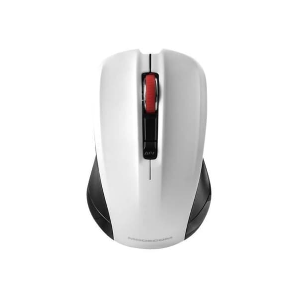 ModeCom MC-M9.1 optisk mus - 4 knappar - USB-kabel - svart, vit