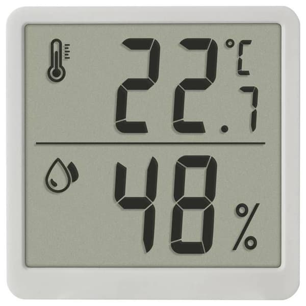 TFA Dostmann Digitalt Termo-Hygrometer Vit 1 st.