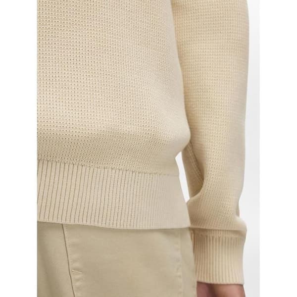 Selected Dane zip-up stickad tröja