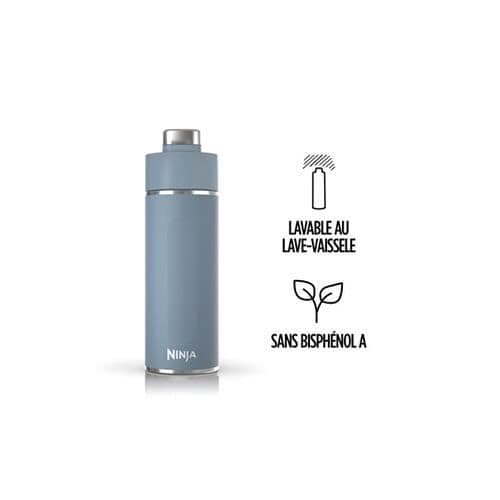 Isolerad vattenflaska Thirsti - NINJA - Denimblå - 700 ml - Rostfritt stål