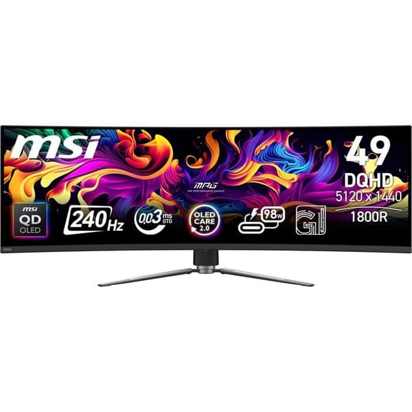 Ekran PC Msi MPG 491CQPX QD-OLED