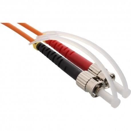 Kabelskydd - InLine® - 10 stycken - Dammskydd - Rep-skydd - För SC/ST-kontakter