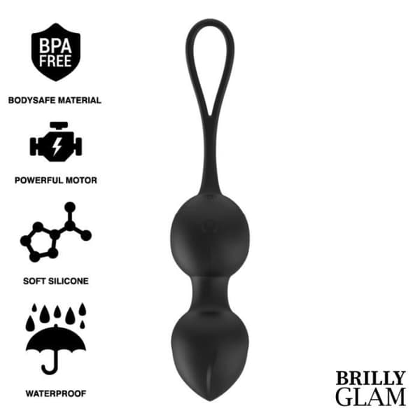 BRILLY GLAM VIBRERANDE KEGELKULOR FJÄRRKONTROLL