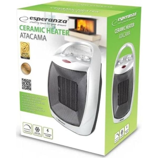 Esperanza Keramisk inomhusvärmare 1500 W - EHH006