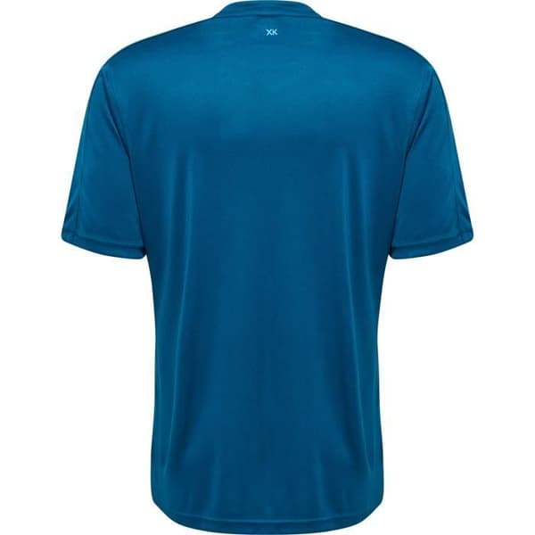 Hummel Striped Jersey - korallblå/mörkblå - 2XL