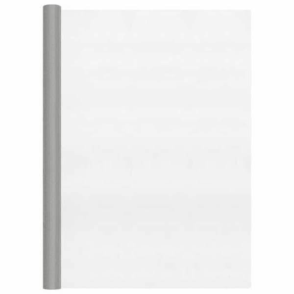 vidaXL Gitterpanel i rostfritt stål 112x2000 cm Silver 150898