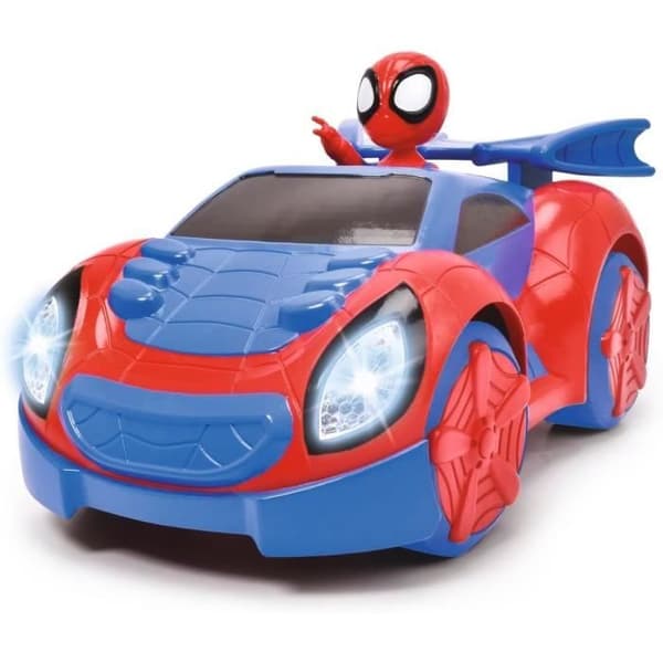 SMOBY - Spidey - Radiostyrd bil - 17cm - Spidey-figur ingår