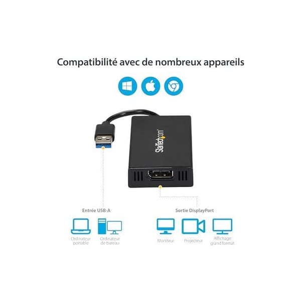 USB 3.0 till HDMI Multi-Display Video Adapter för Mac/PC - STARTECH - 1080p
