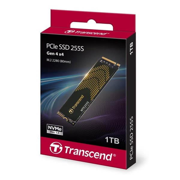 Transcend 1 TB SSD intern M.2 PCIe NVMe TS1TMTE255S