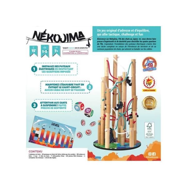 Skicklighetsspel Ovänliga Spel Nekojima