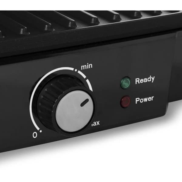 Tristar Kontaktgrill 2000 B 29,7x23,5 cm Svart