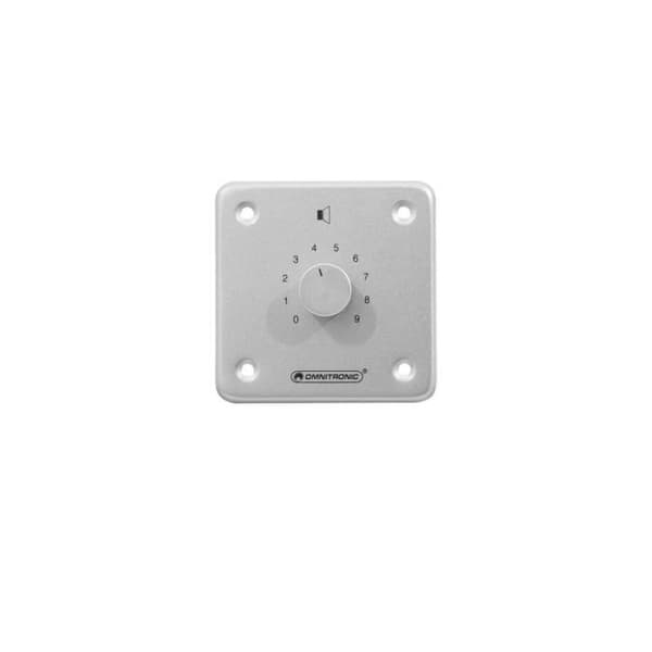 Volymkontroll PA stereo - OMNITRONIC - 061176 - 10W - Silver - 4 ohm