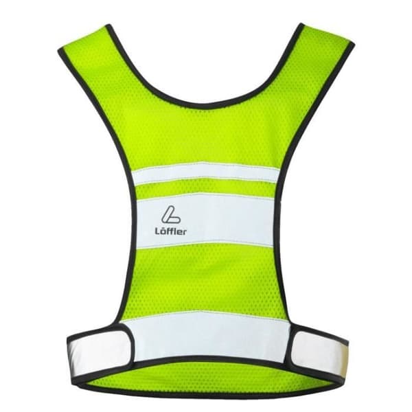 Löffler reflexväst polyester neongul