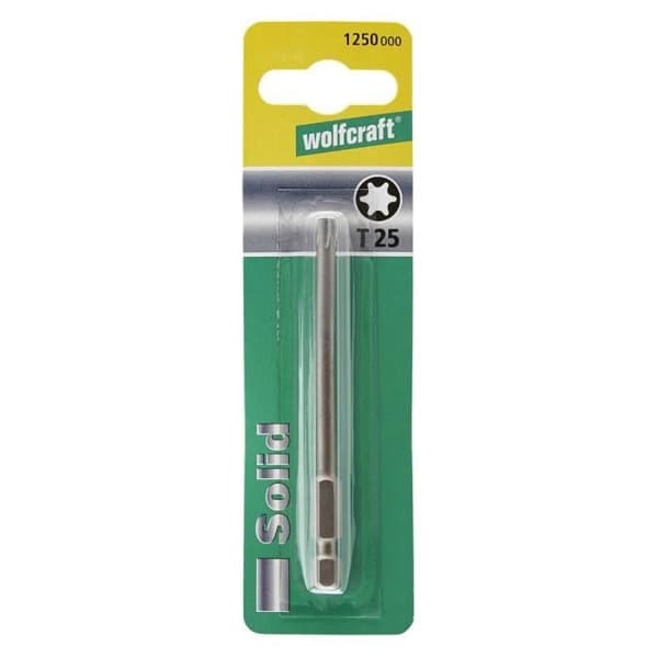 WOLFCRAFT 1 Lång bit Solid 89 mm TX25