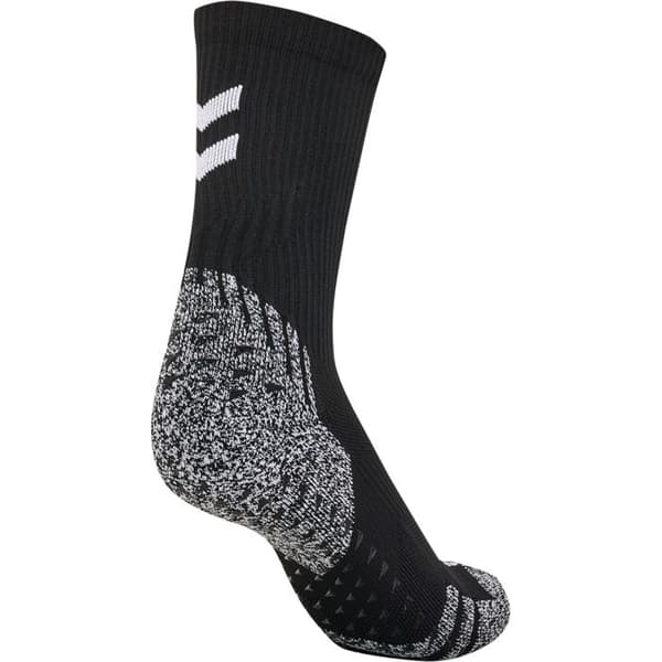 Hummel Pro Grip-strumpor - svart/vit